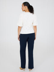 Square Neck Lace Top