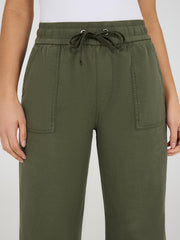 Wide-Leg Tencel Pants