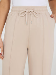 Slit Hem Wide-Leg Pants