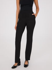 Straight Leg Pull-On Pants