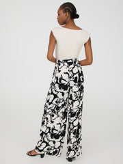 Floral Wide-Leg Palazzo Pants