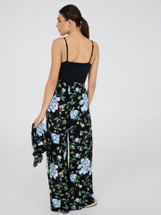 Floral Print Wide-Leg Palazzo Pants