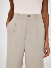 Mid-Rise Wide-Leg Pants