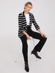 Belted Front Pintuck Pants