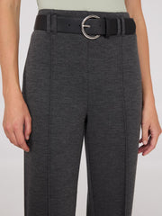 High Rise Straight Leg Pants