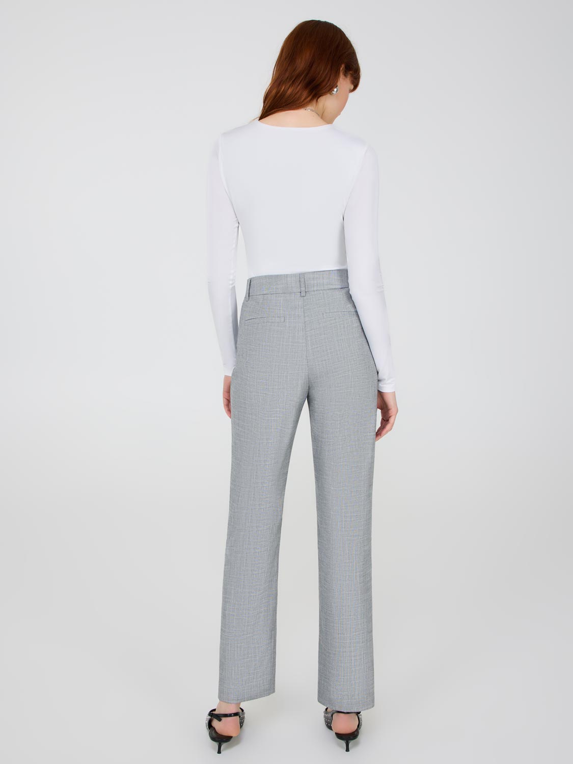 Clean Front Straight Leg Pants