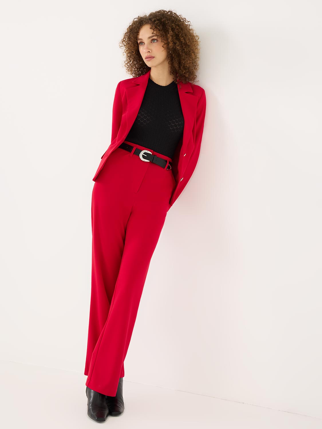Zip-Front Pants