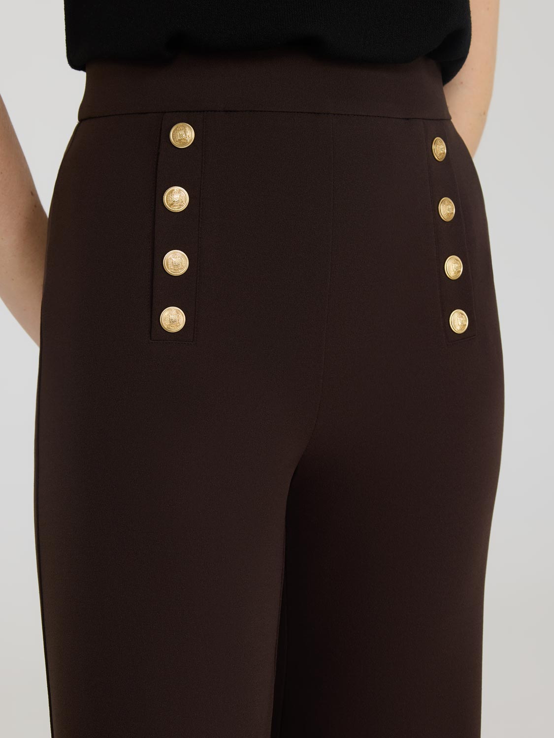 High-Waisted Wide Leg Pants