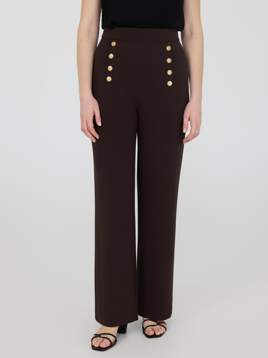High-Waisted Wide Leg Pants