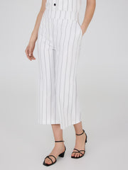 Striped Gaucho Pants