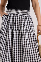 Single Tier Maxi Skirt