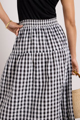 Single Tier Maxi Skirt
