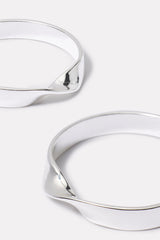Kay Twisted Statement Hoop