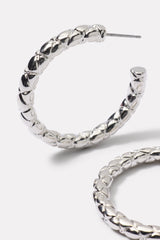 Tamra Textured Hoop