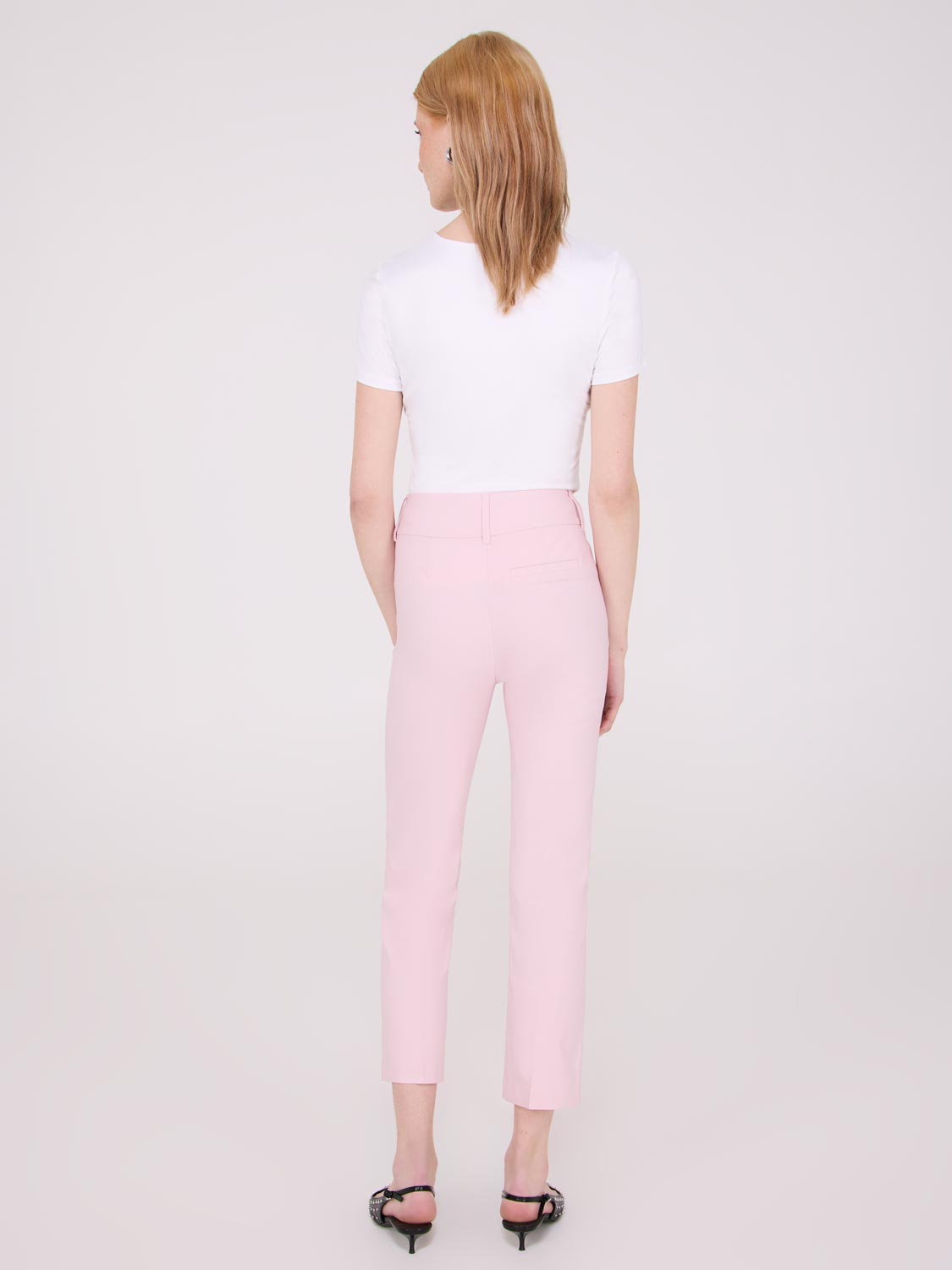 Mid-Rise Capri Pants