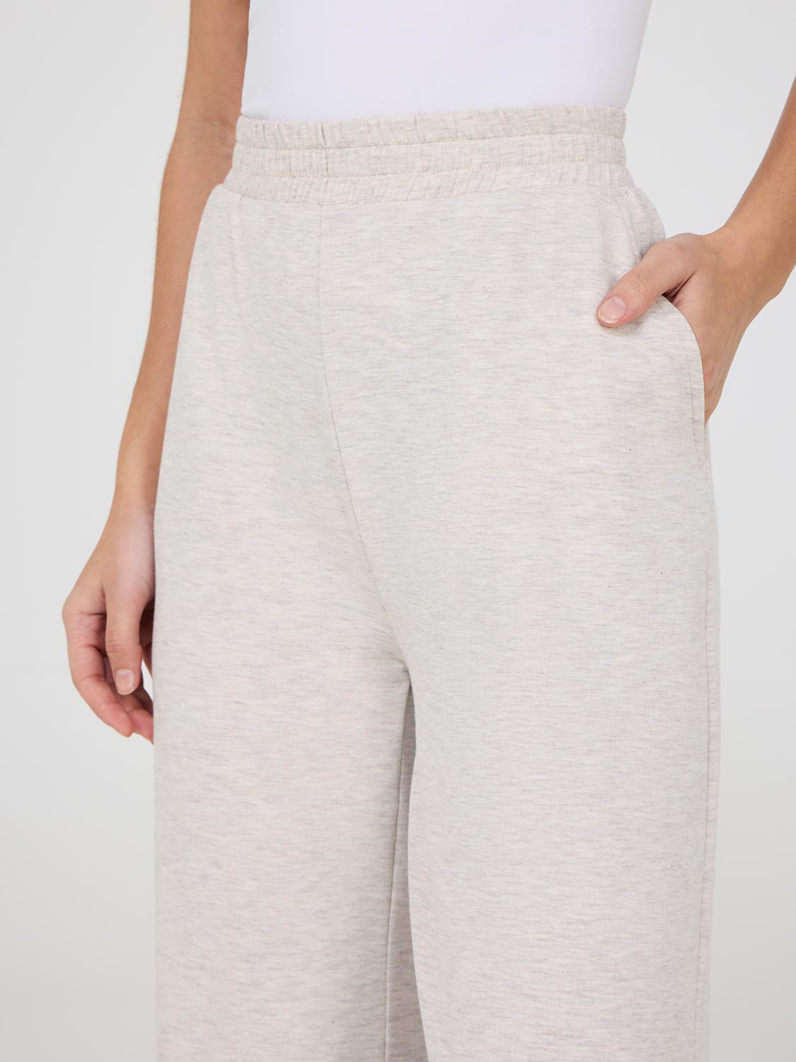 French Terry Gaucho Pants