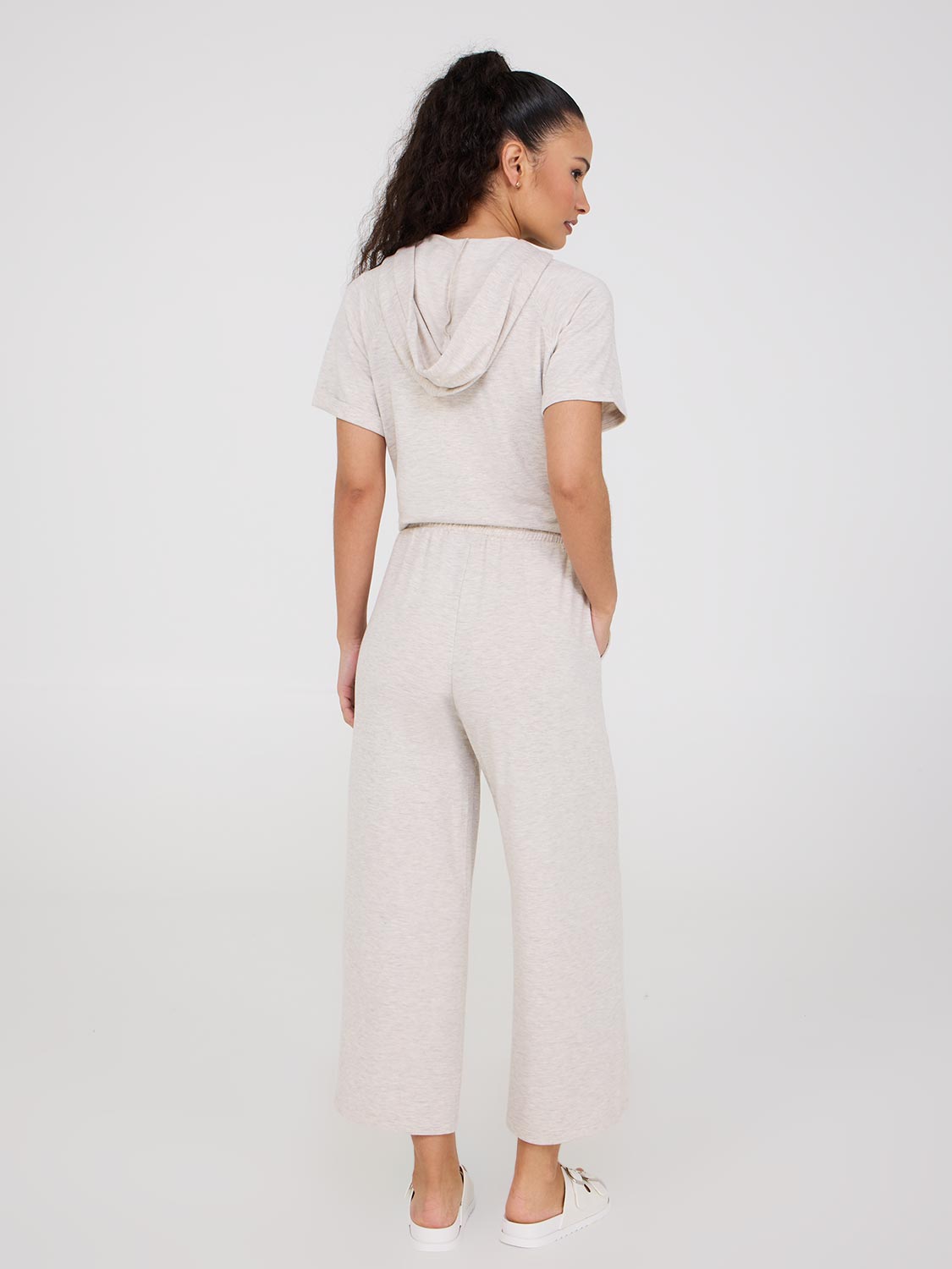 French Terry Gaucho Pants