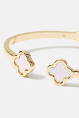 Kiara Clover Cuff Bracelet