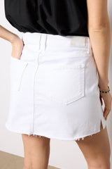 Jessie Skirt w Raw Hem