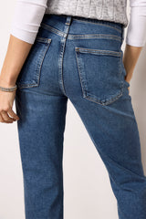 Kye Mid Rise Straight Crop