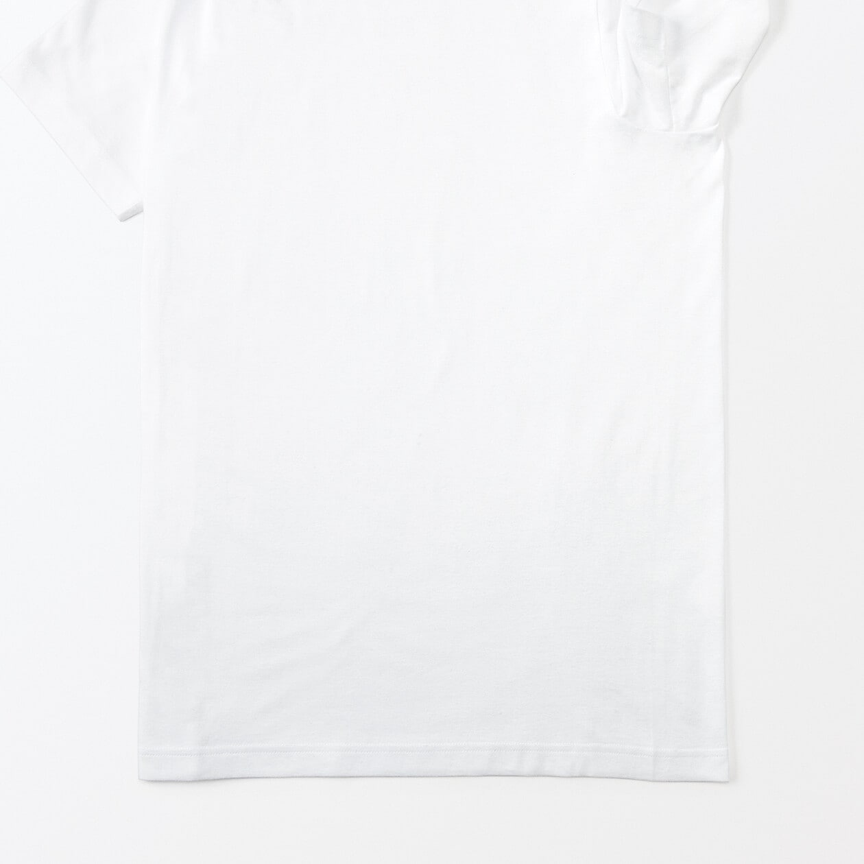 Side Seamless Cotton Crewneck T-Shirt (2 Pack)