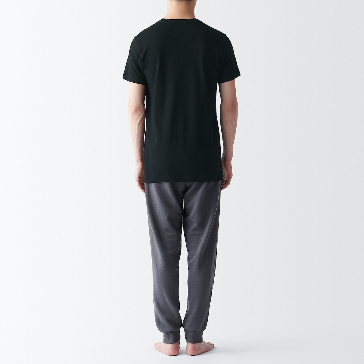 Side Seamless Cotton Crewneck T-Shirt (2 Pack)