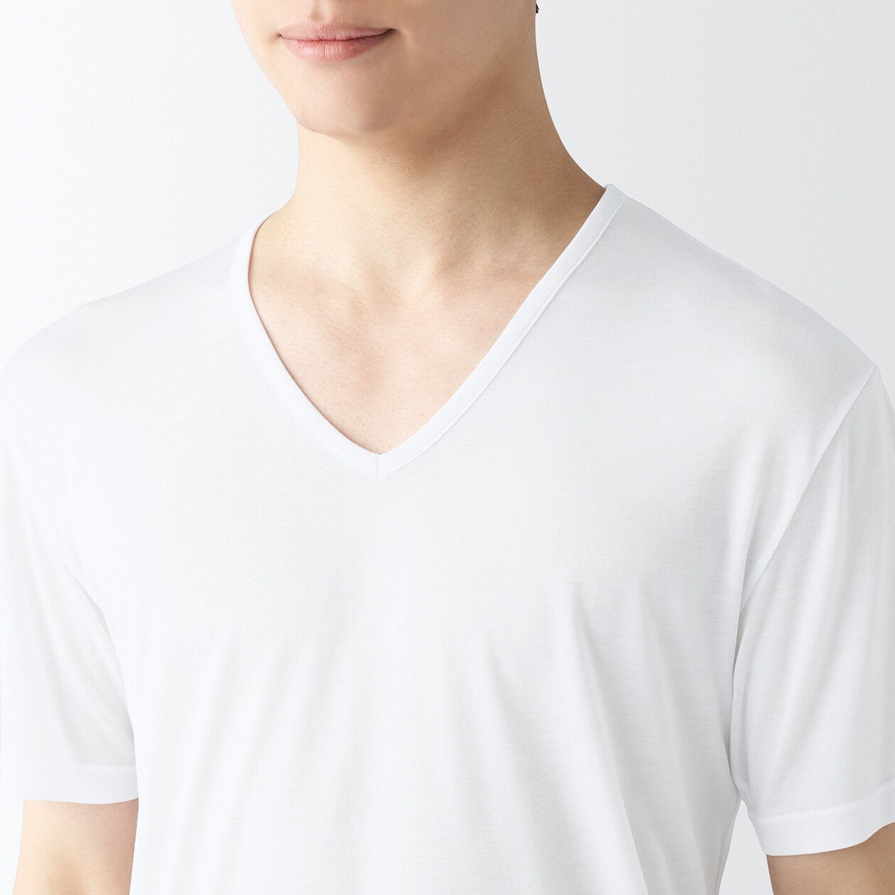 Cool Touch Smooth V-Neck T-Shirt