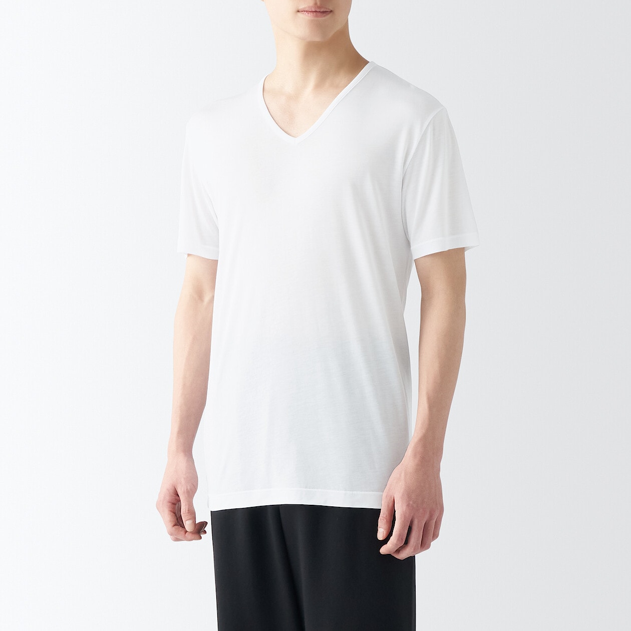 Cool Touch Smooth V-Neck T-Shirt