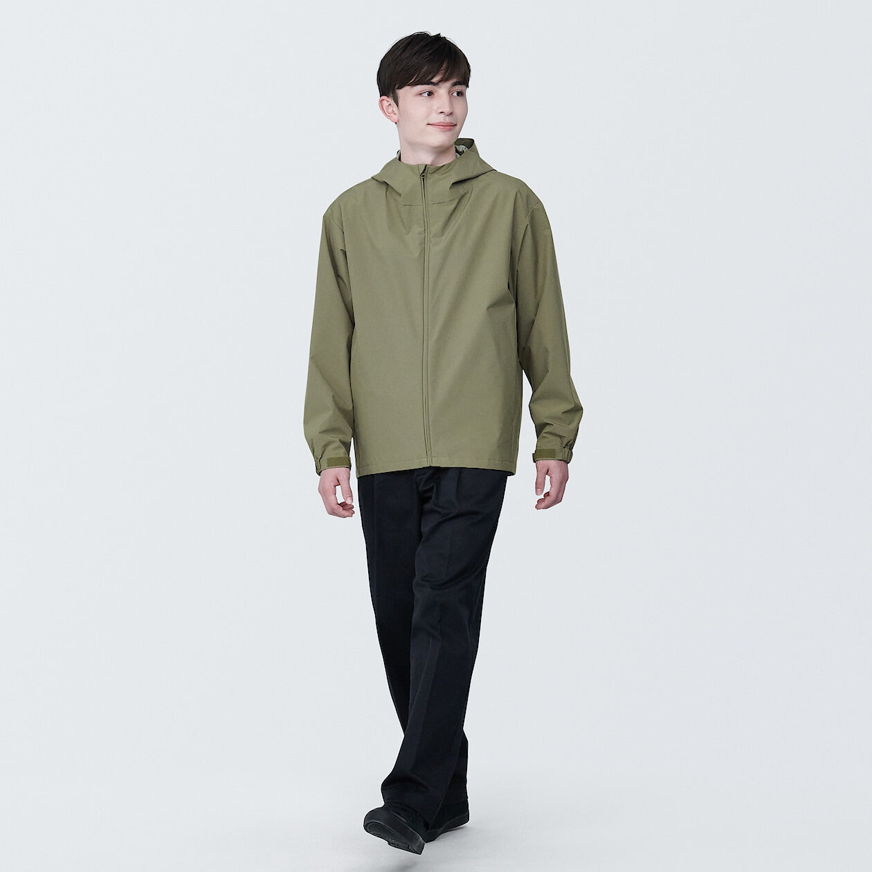 Water Repellent Hooded Jacket