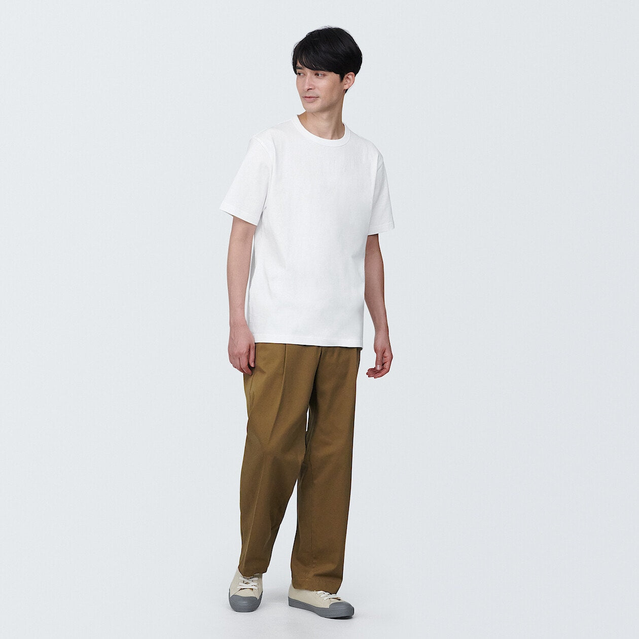 Heavyweight Jersey Crewneck T-Shirt