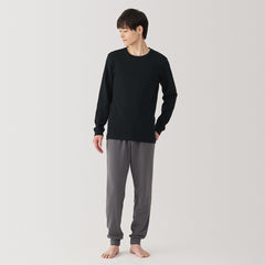 Warm Cotton and Wool Long Sleeve T-Shirt