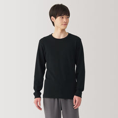 Warm Cotton and Wool Long Sleeve T-Shirt