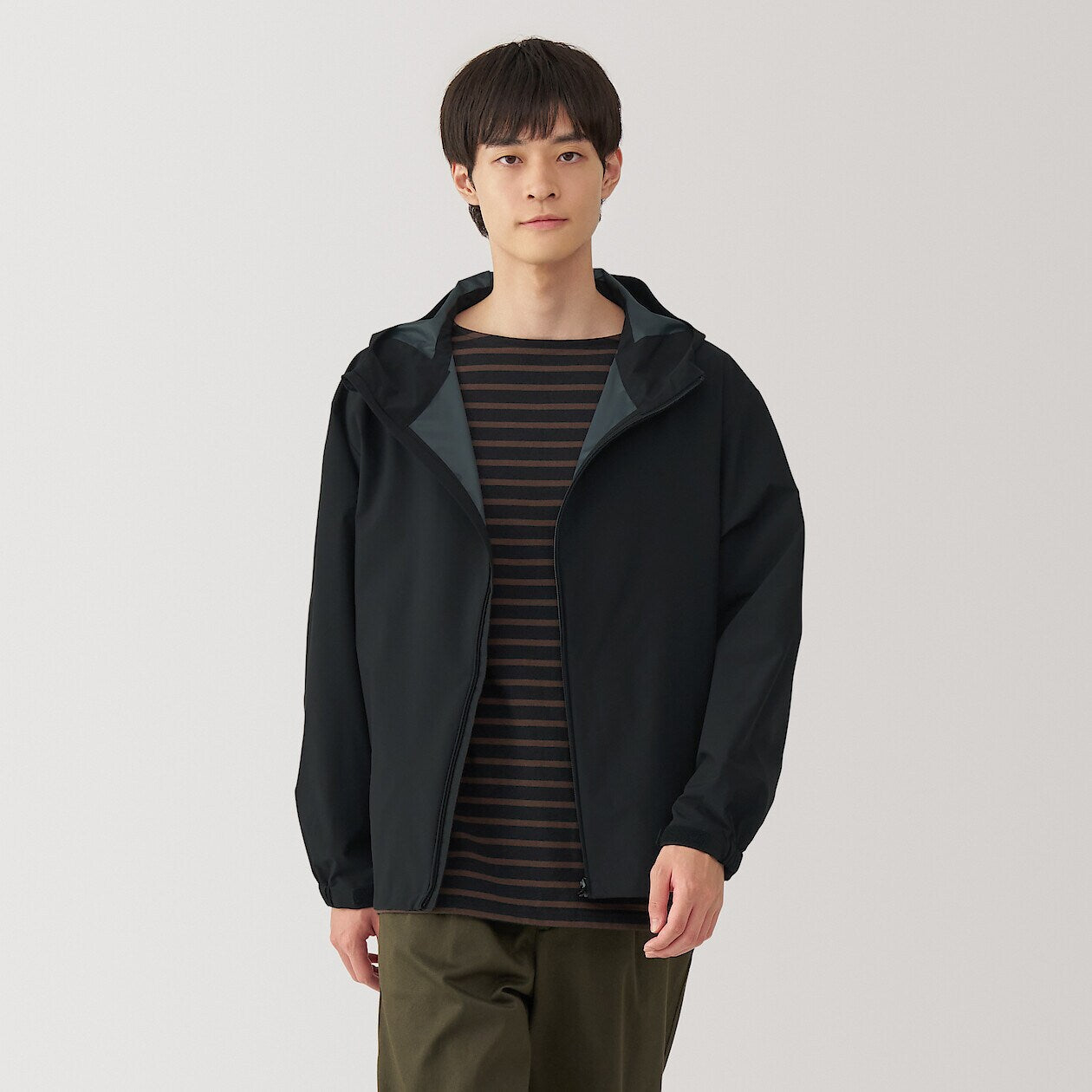 Water Repellent Hooded Jacket