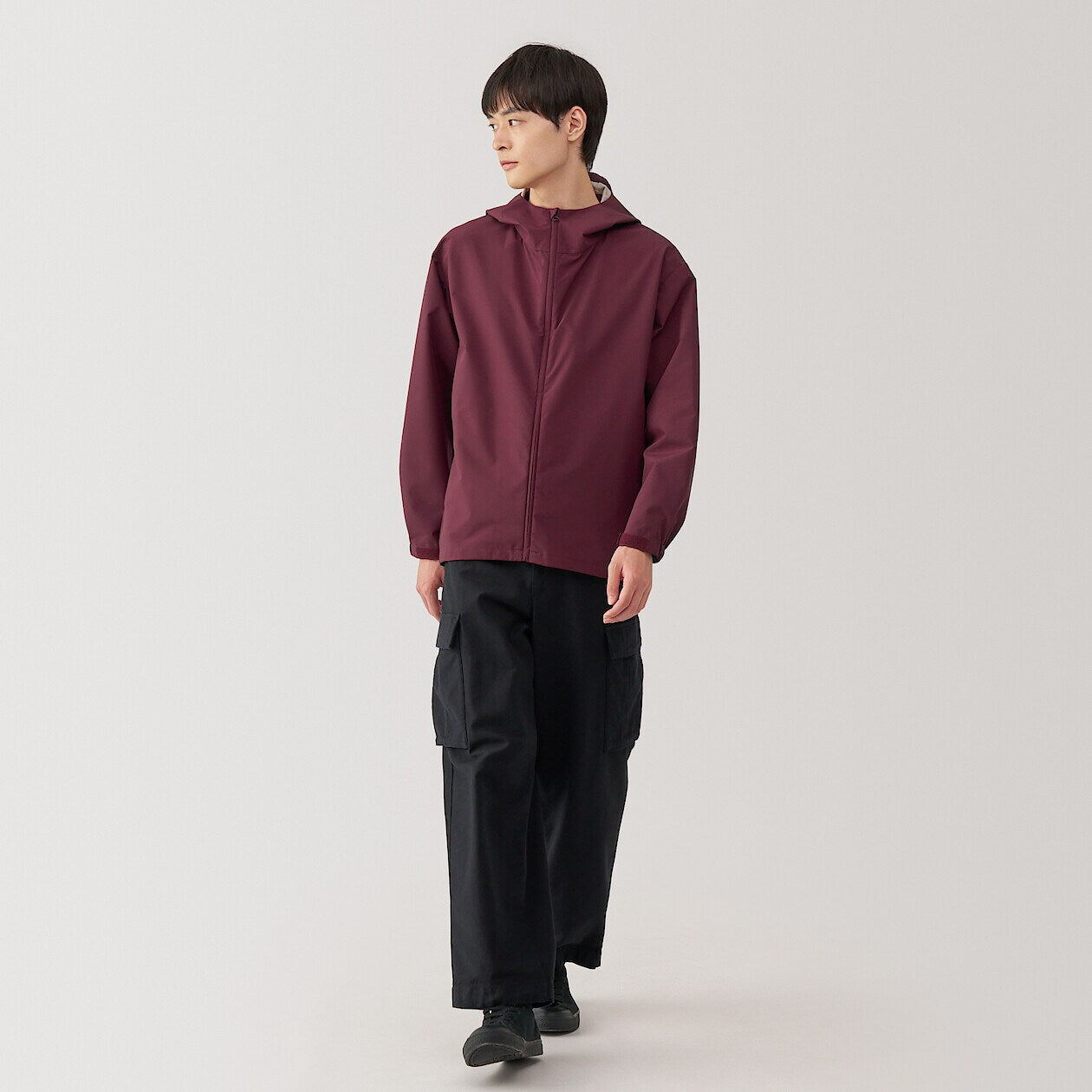 Water Repellent Hooded Jacket