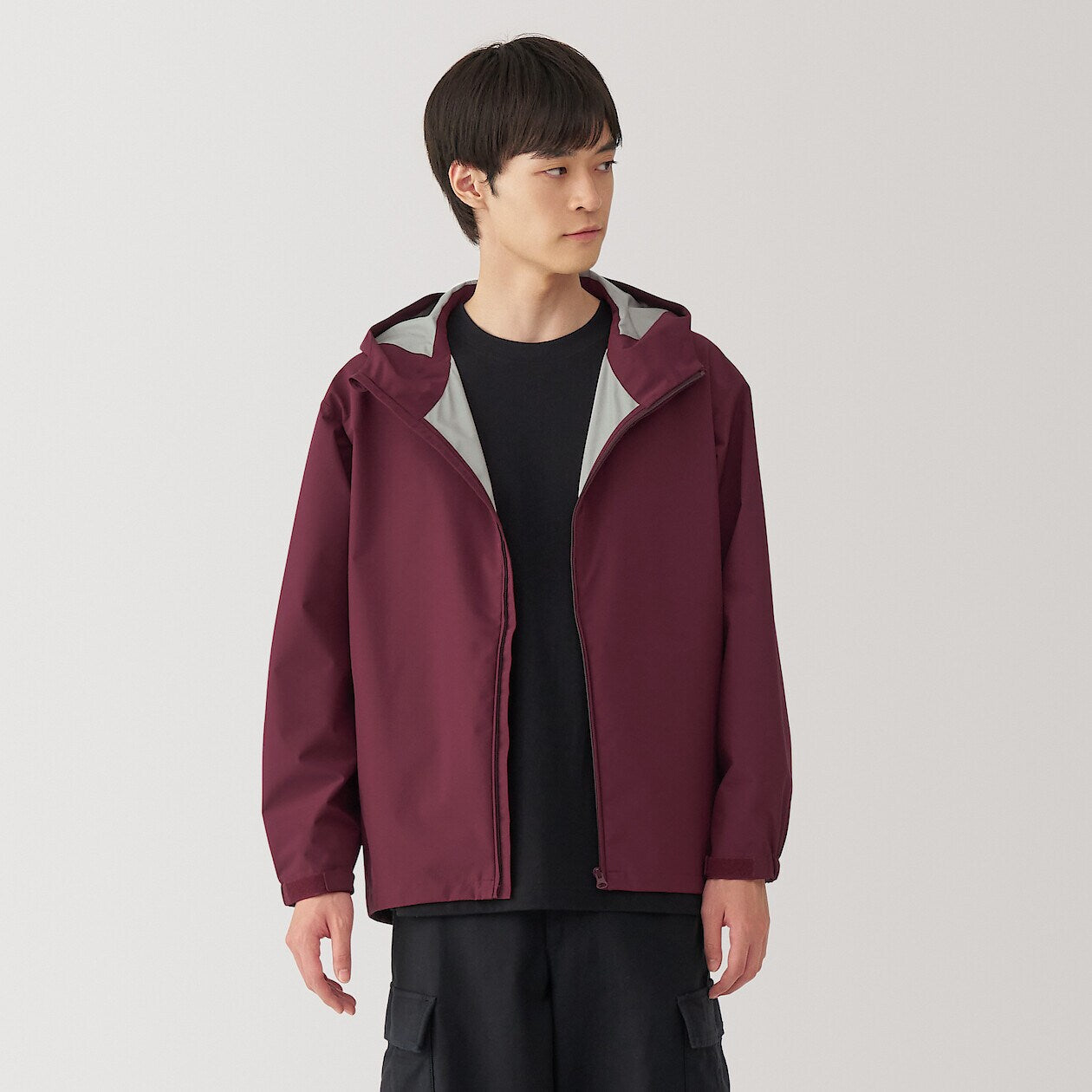 Water Repellent Hooded Jacket