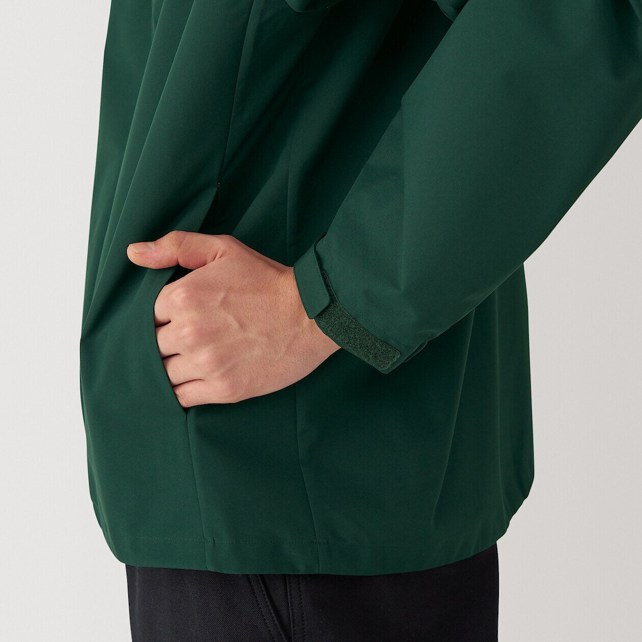Water Repellent Hooded Jacket