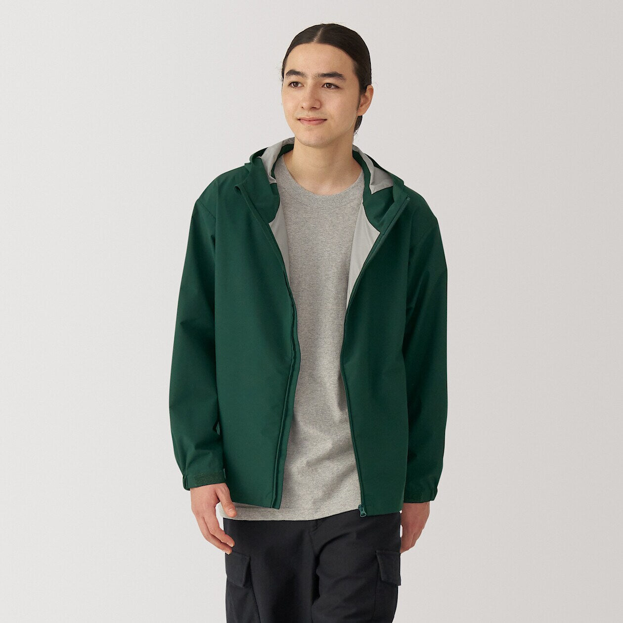 Water Repellent Hooded Jacket