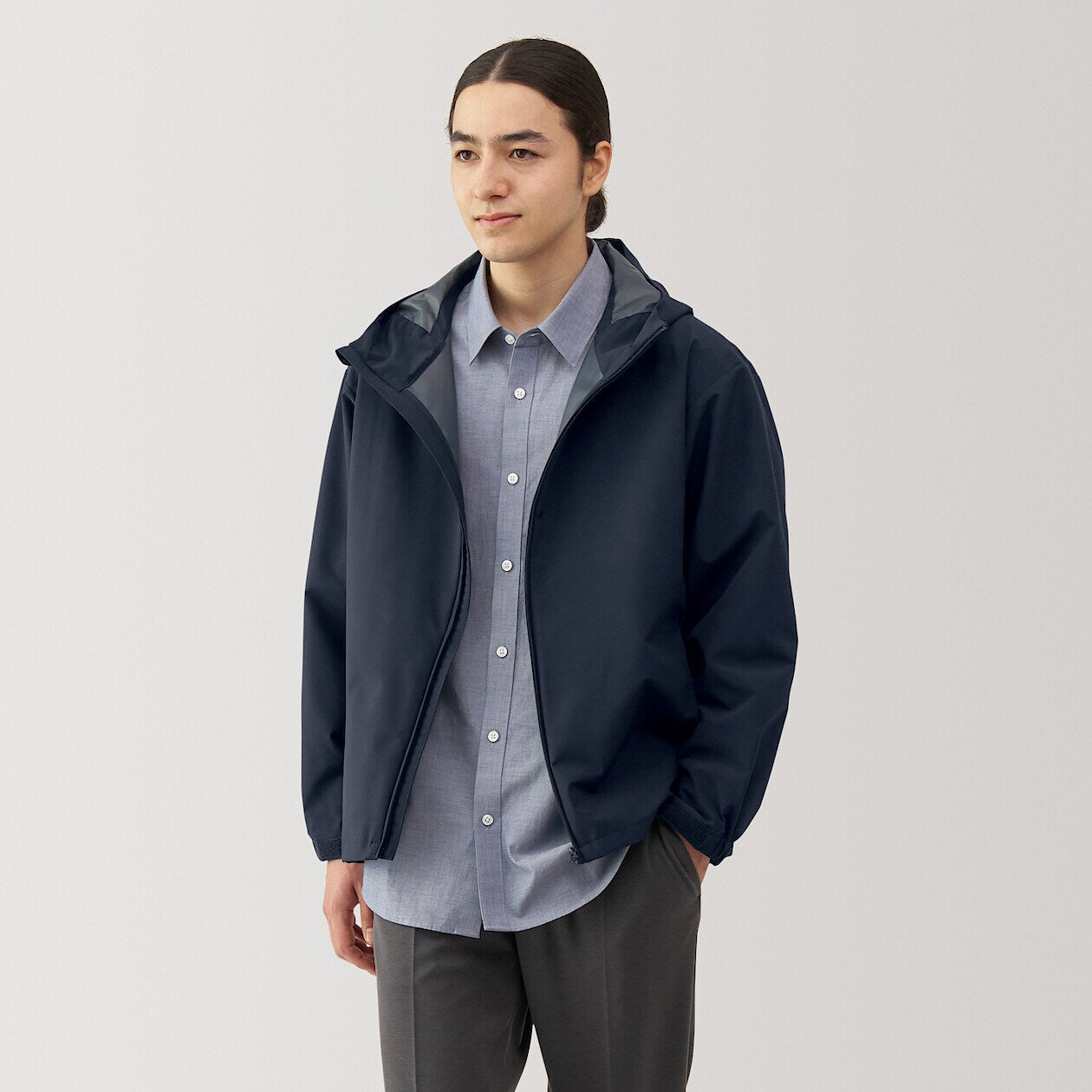Water Repellent Hooded Jacket