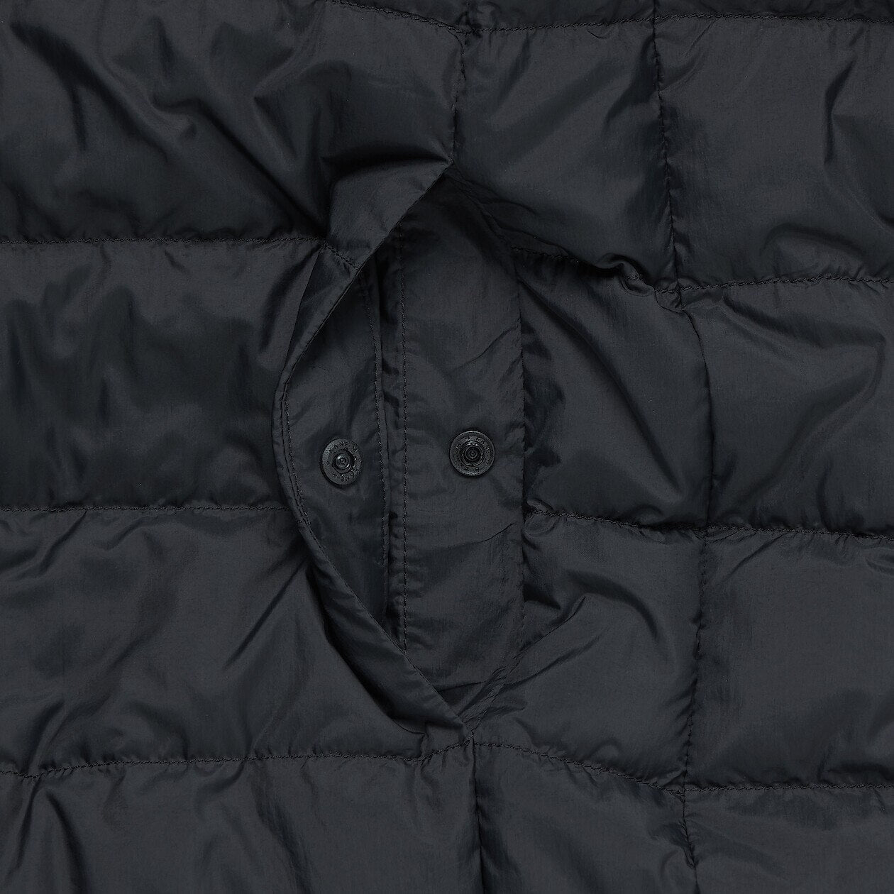 Lightweight Pocketable Collarless Down Puffer Jacket