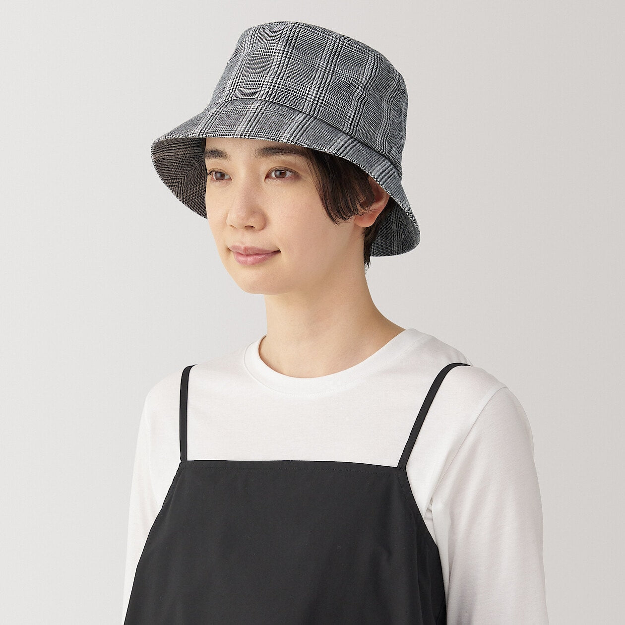 Double Brushed Flannel Bucket Hat