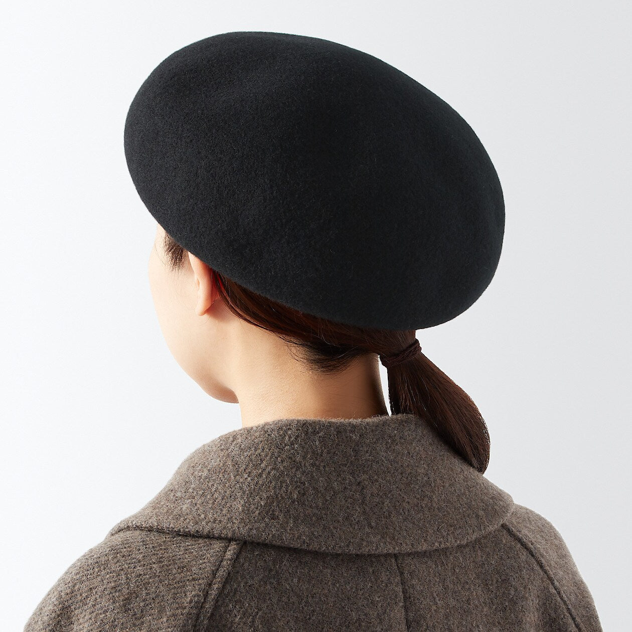 100% Wool Melton Beret