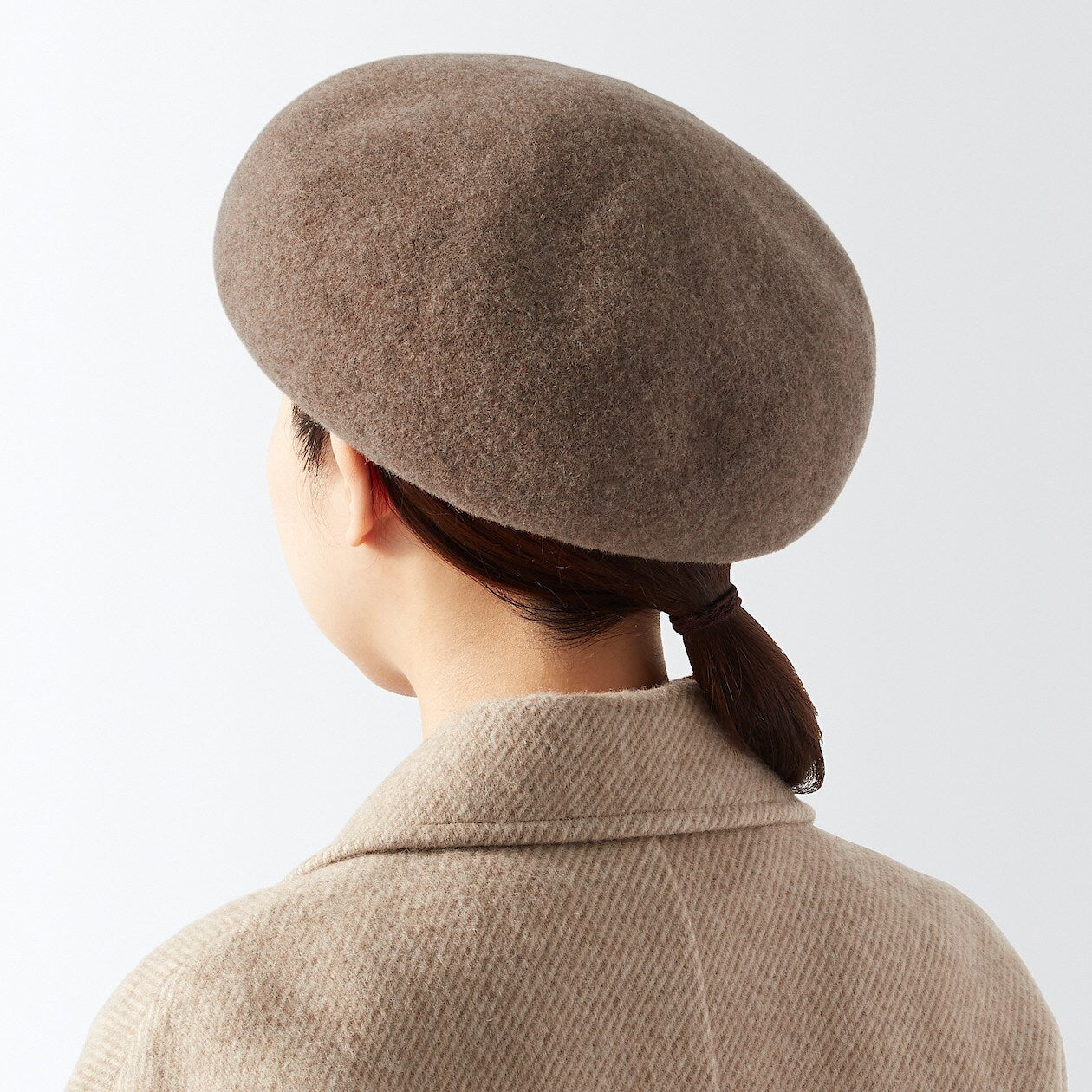 100% Wool Melton Beret