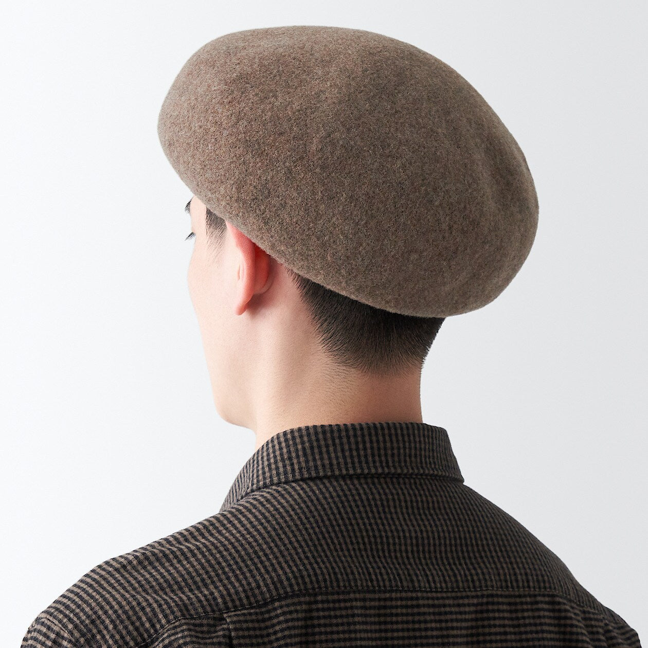 100% Wool Melton Beret