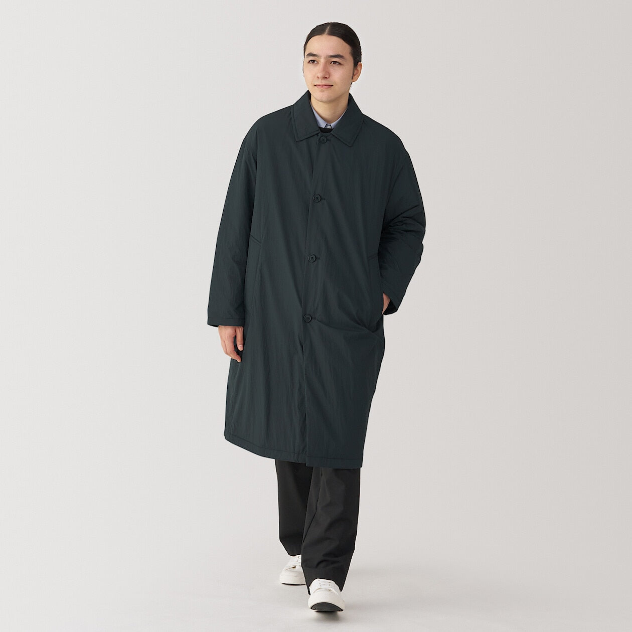 Padded Trench Coat