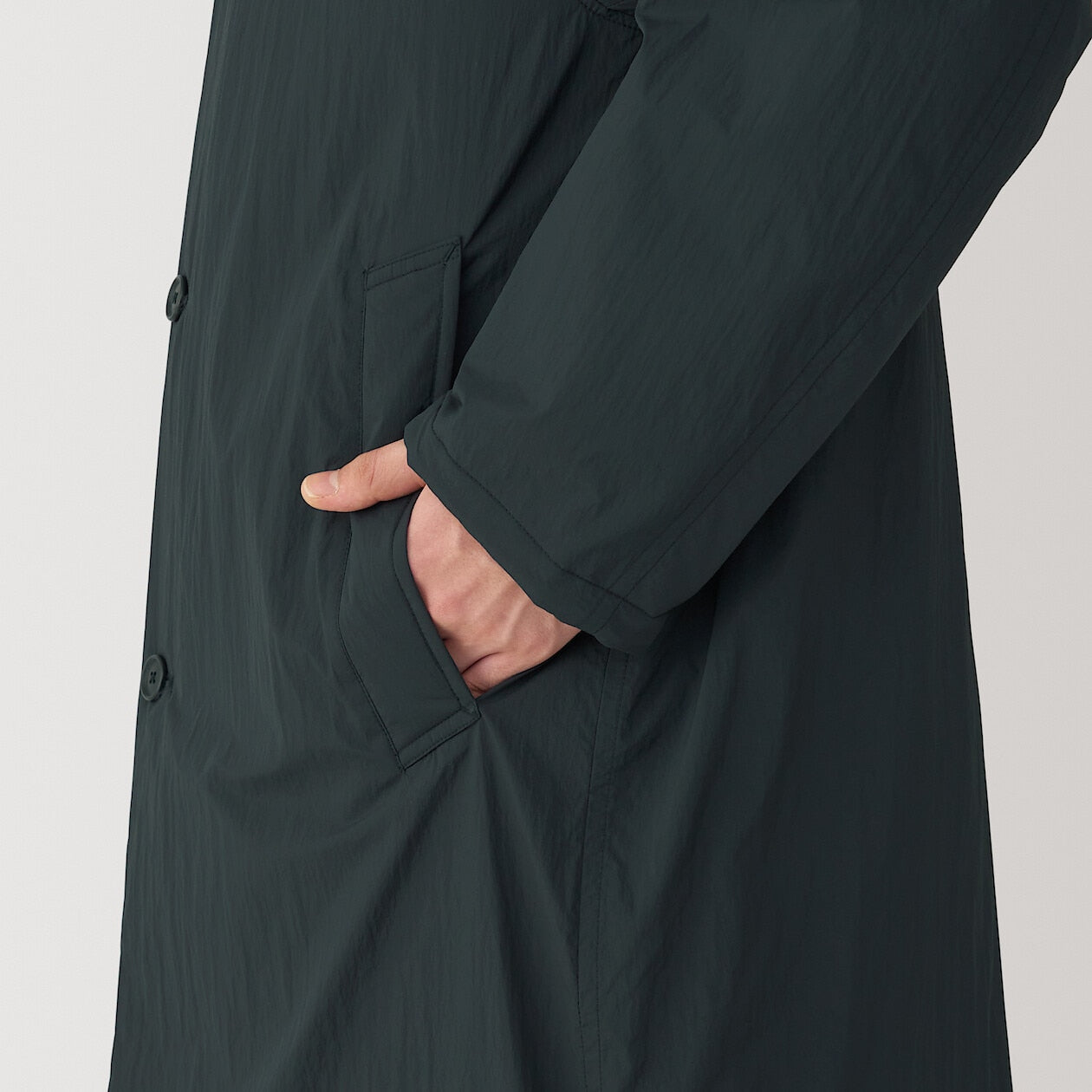 Padded Trench Coat