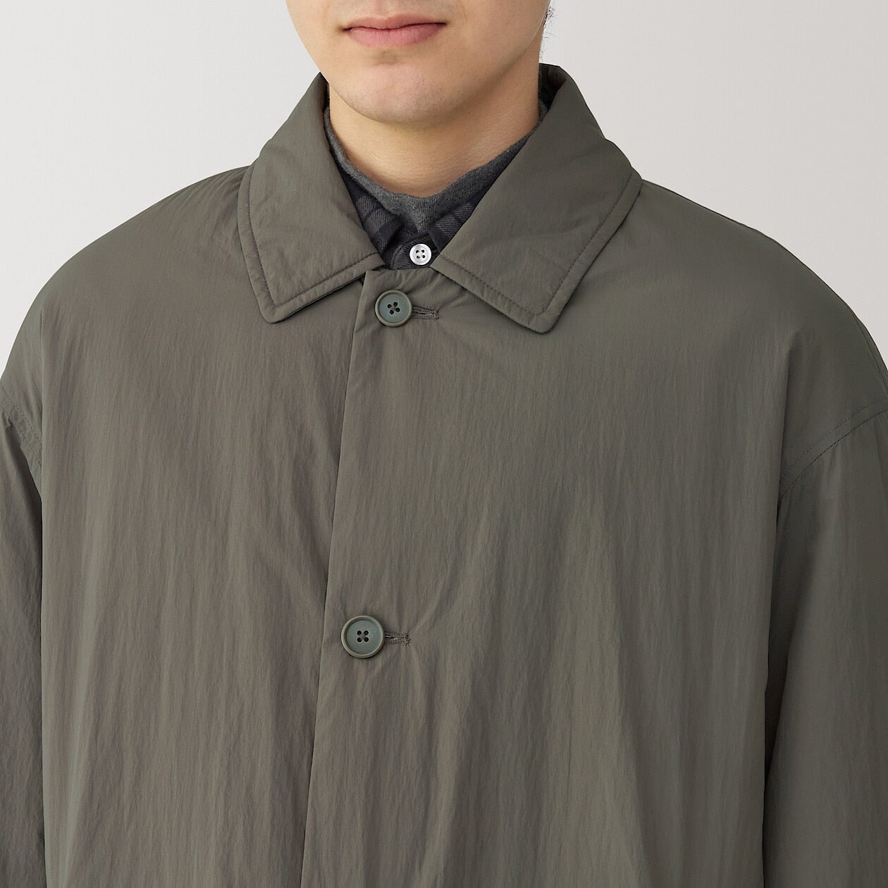 Padded Trench Coat