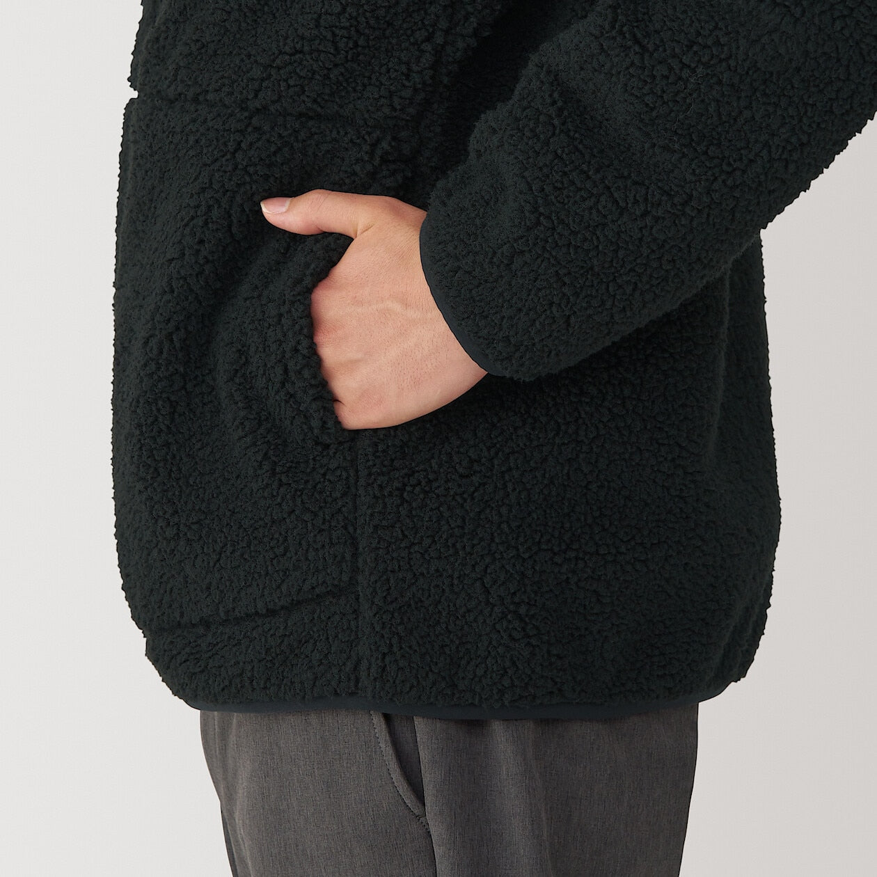Recycled Boa Fleece Jacket