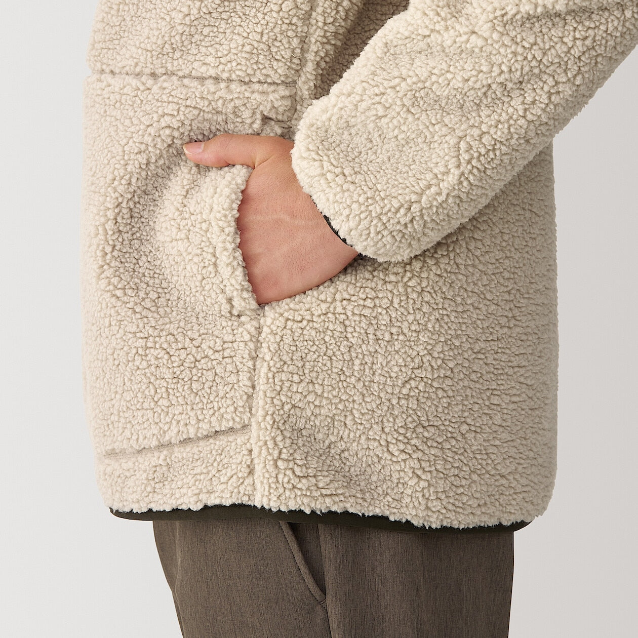 Recycled Boa Fleece Jacket