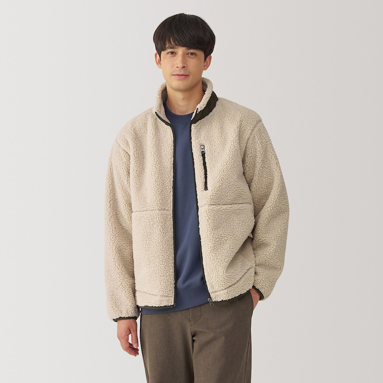 Recycled Boa Fleece Jacket