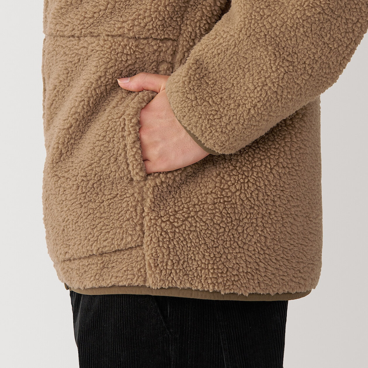Recycled Boa Fleece Jacket